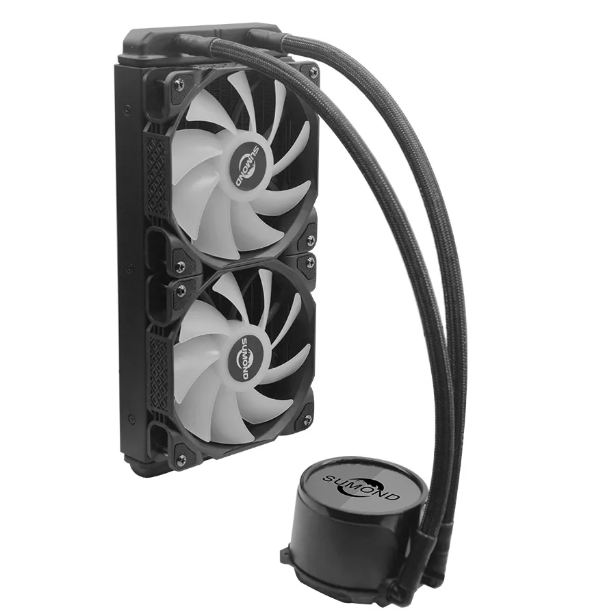 240mm Liquid Argb CPU Cooler for Intel LGA 2066 2011 115X AMD Am4 Am3+ Am3 Fa2+ FM2 Processor