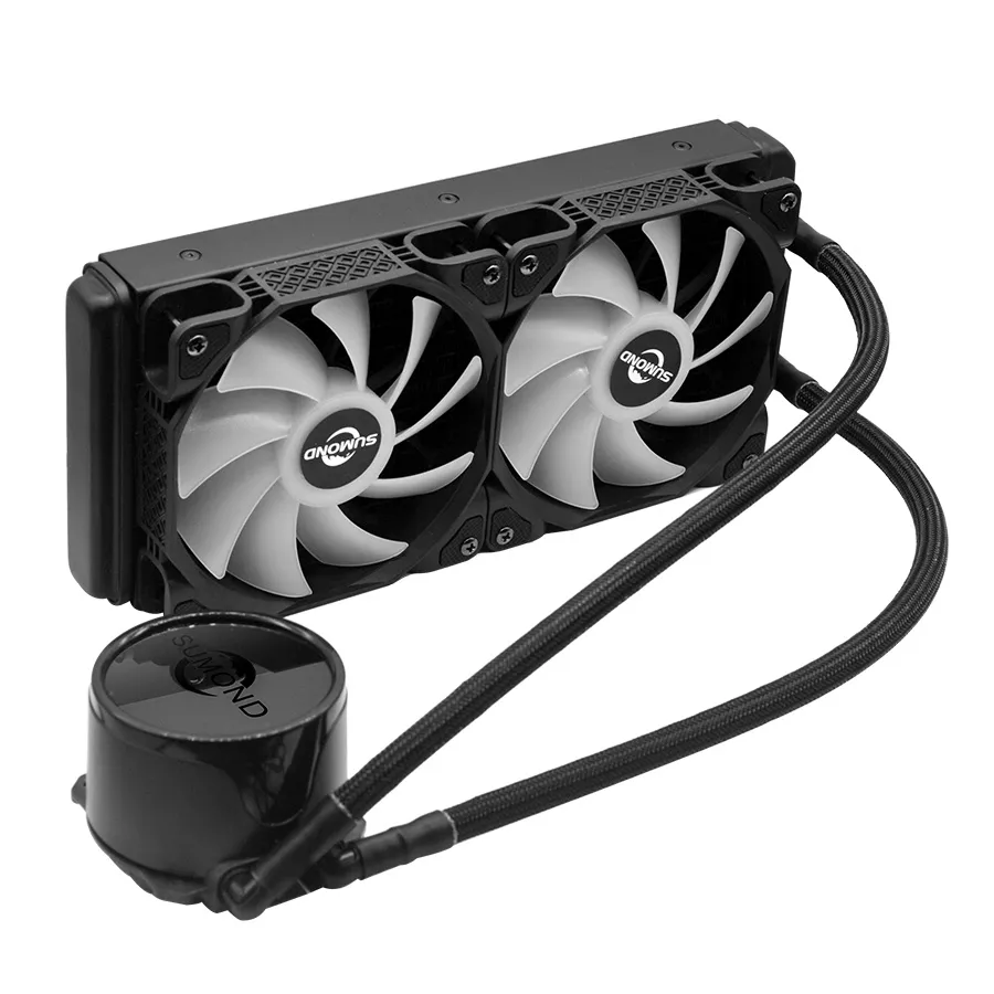 240mm Liquid Argb CPU Cooler for Intel LGA 2066 2011 115X AMD Am4 Am3+ Am3 Fa2+ FM2 Processor