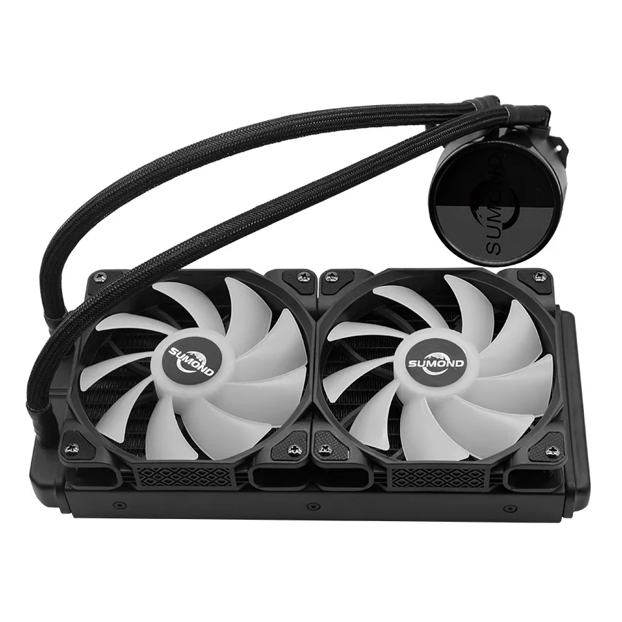 240mm Liquid Argb CPU Cooler for Intel LGA 2066 2011 115X AMD Am4 Am3+ Am3 Fa2+ FM2 Processor