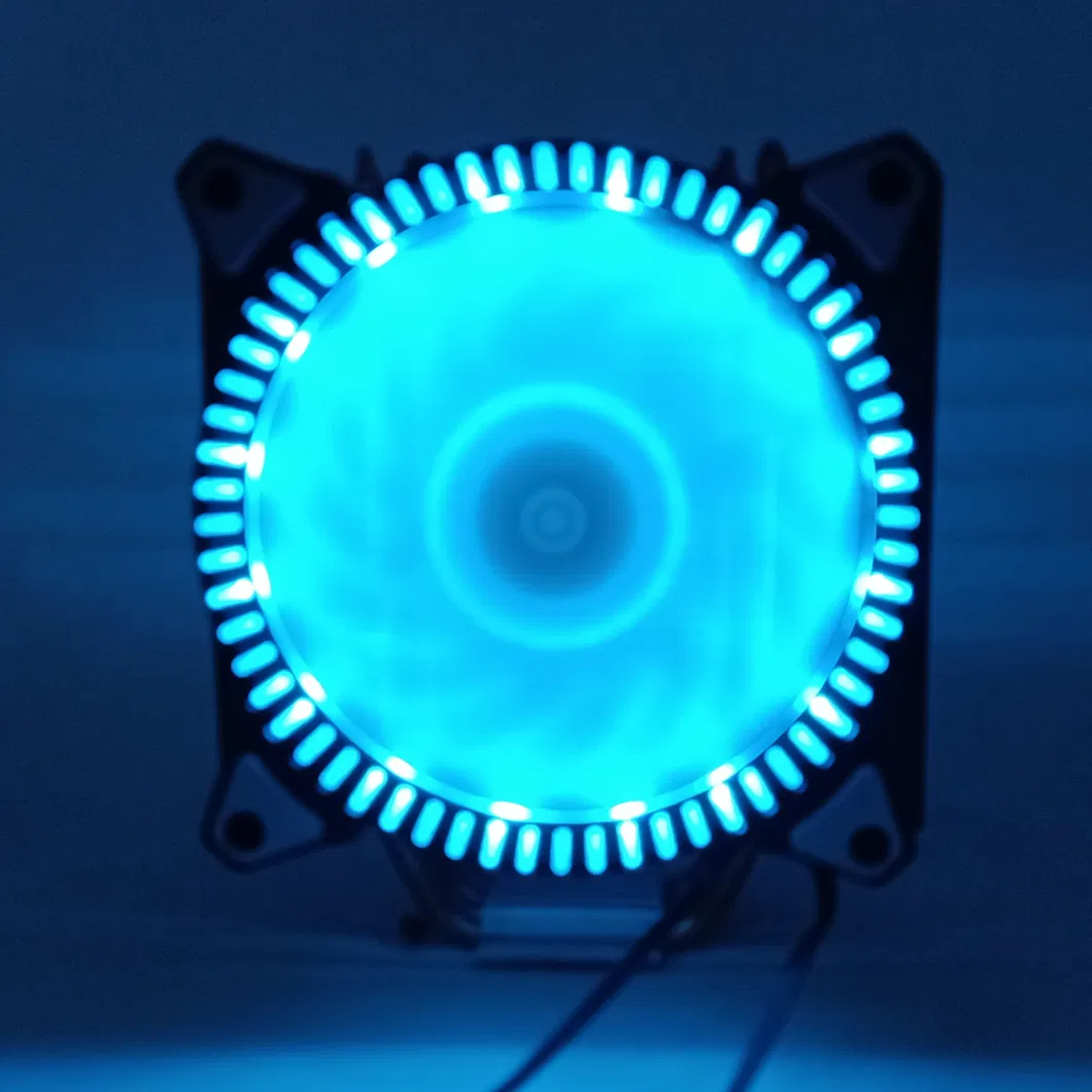 4 Heatpipe 120*120*25mm Computer CPU Cooler, Cooling Fan, Case Fans, Computer Fan, CPU Fan, DC Fan for Am4 Socket and Intel LGA115X 1200 2011