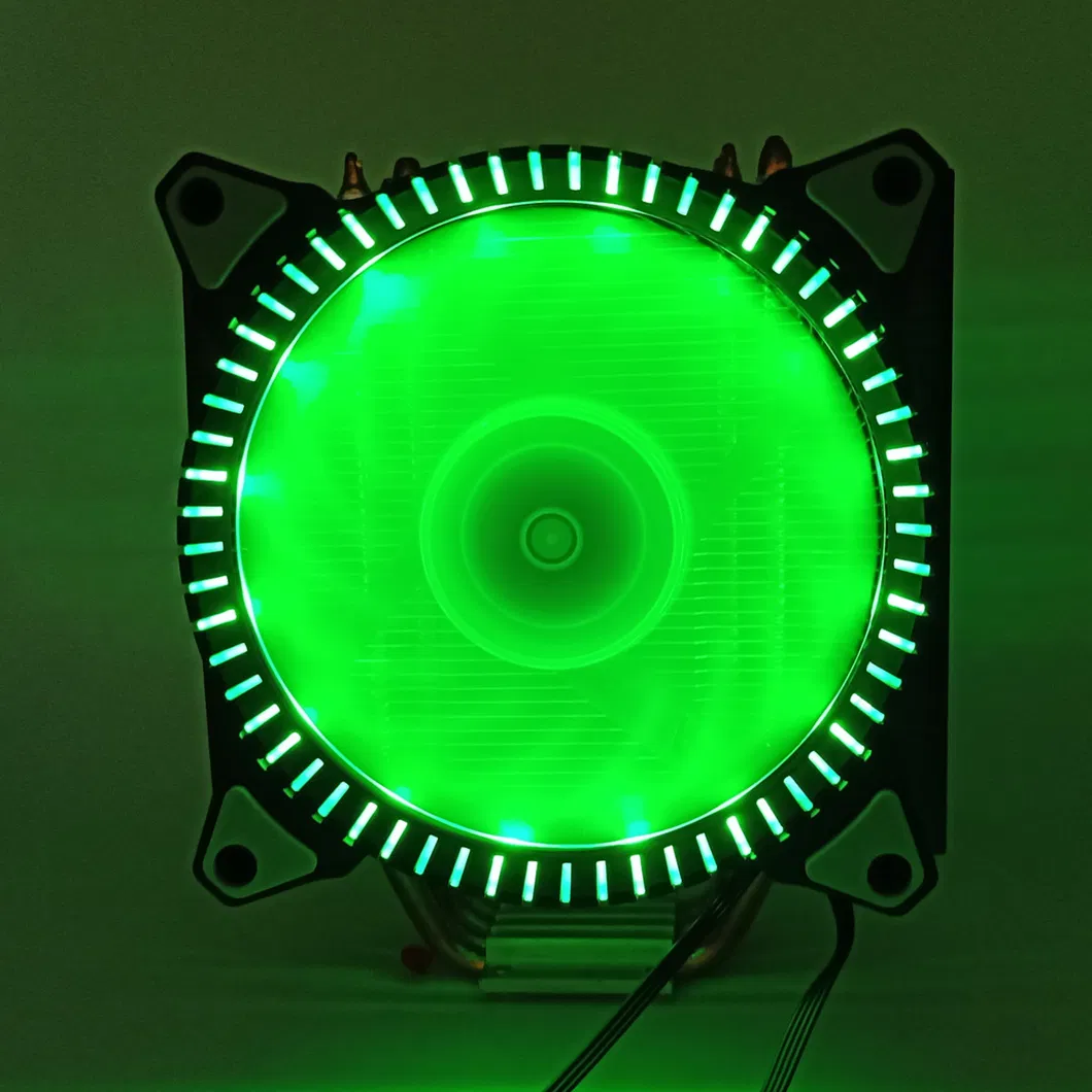 4 Heatpipe 120*120*25mm Computer CPU Cooler, Cooling Fan, Case Fans, Computer Fan, CPU Fan, DC Fan for Am4 Socket and Intel LGA115X 1200 2011