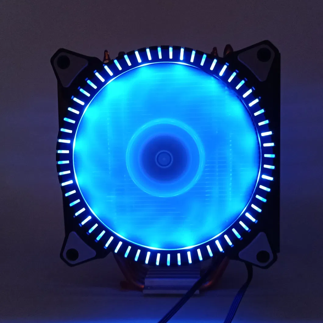 4 Heatpipe 120*120*25mm Computer CPU Cooler, Cooling Fan, Case Fans, Computer Fan, CPU Fan, DC Fan for Am4 Socket and Intel LGA115X 1200 2011