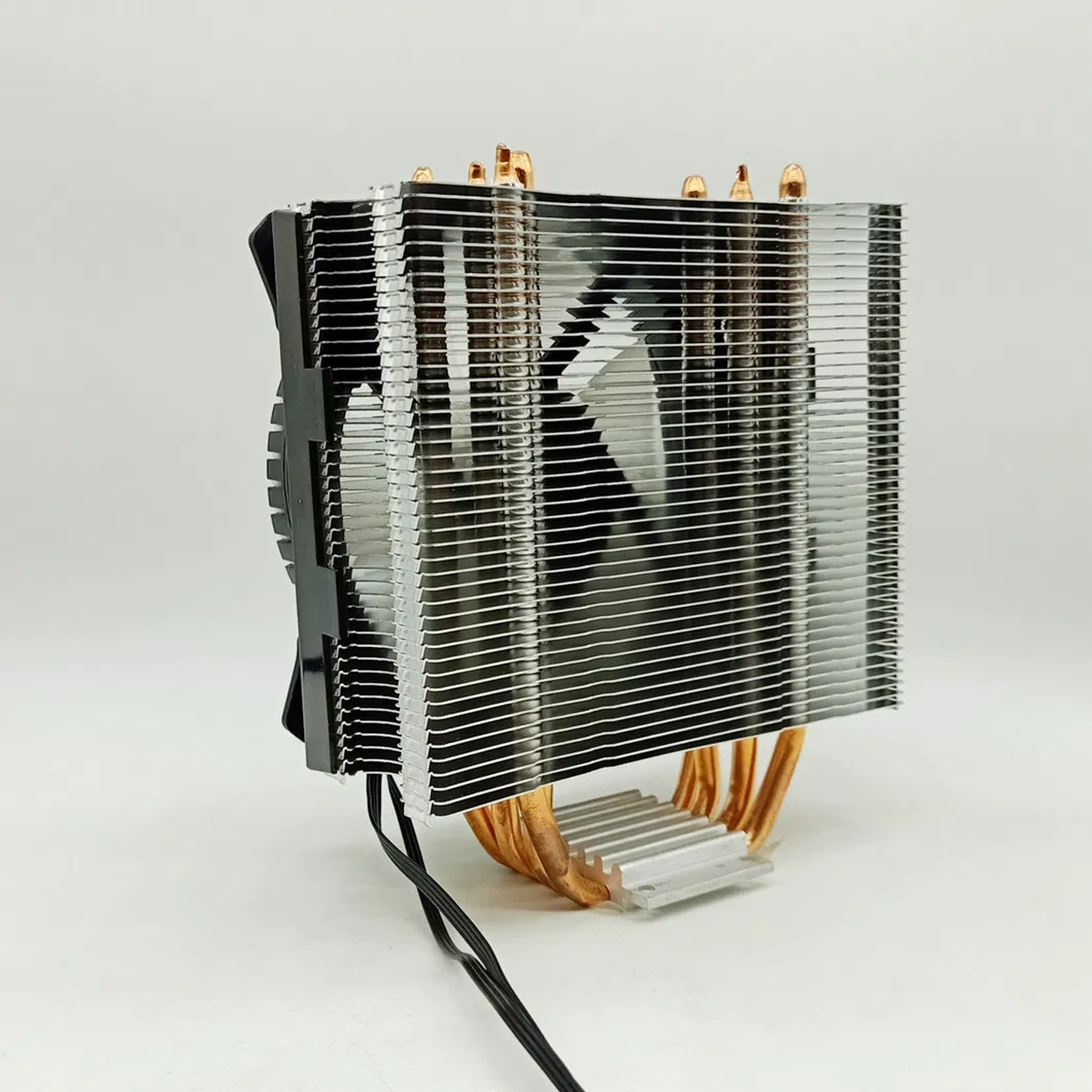 4 Heatpipe 120*120*25mm Computer CPU Cooler, Cooling Fan, Case Fans, Computer Fan, CPU Fan, DC Fan for Am4 Socket and Intel LGA115X 1200 2011