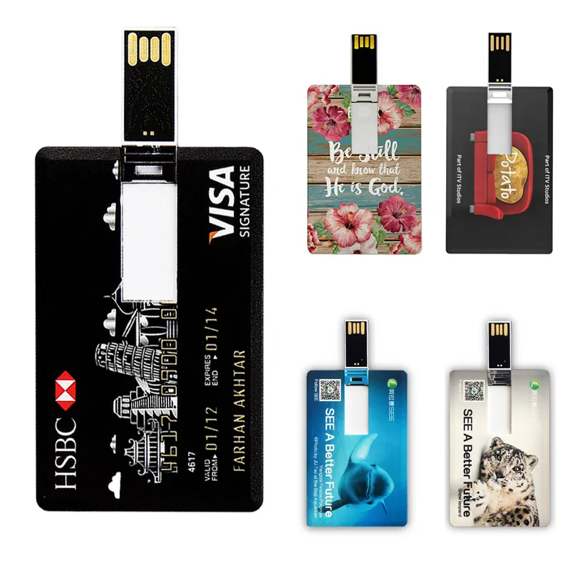 8GB 16GB 32GB Promotion Gift Name Card Business Card Shape USB Flash Drive USB Pen Drive USB Disk USB Drive USB Driver USB Stick