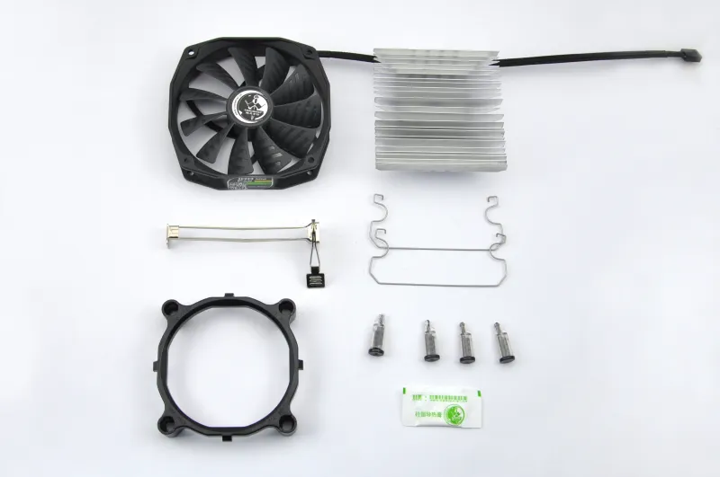 Aluminum Material CPU Cooler for Intel LGA 775/ 1155 and AMD