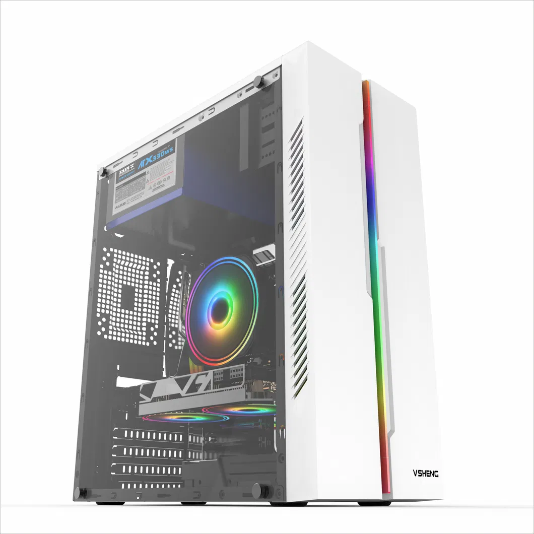 ATX RGB Light Server PC Case Gaming Computer CPU Gabinete Cases