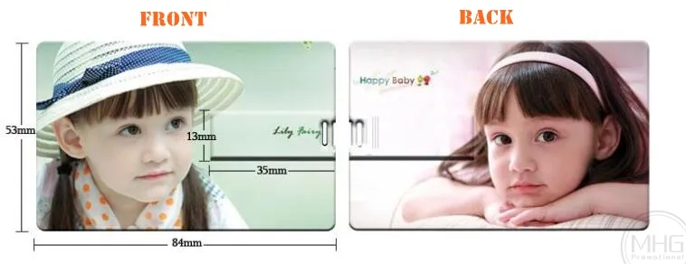 Bank Credit Card USB Flash Disk Card Shape USB Stick
