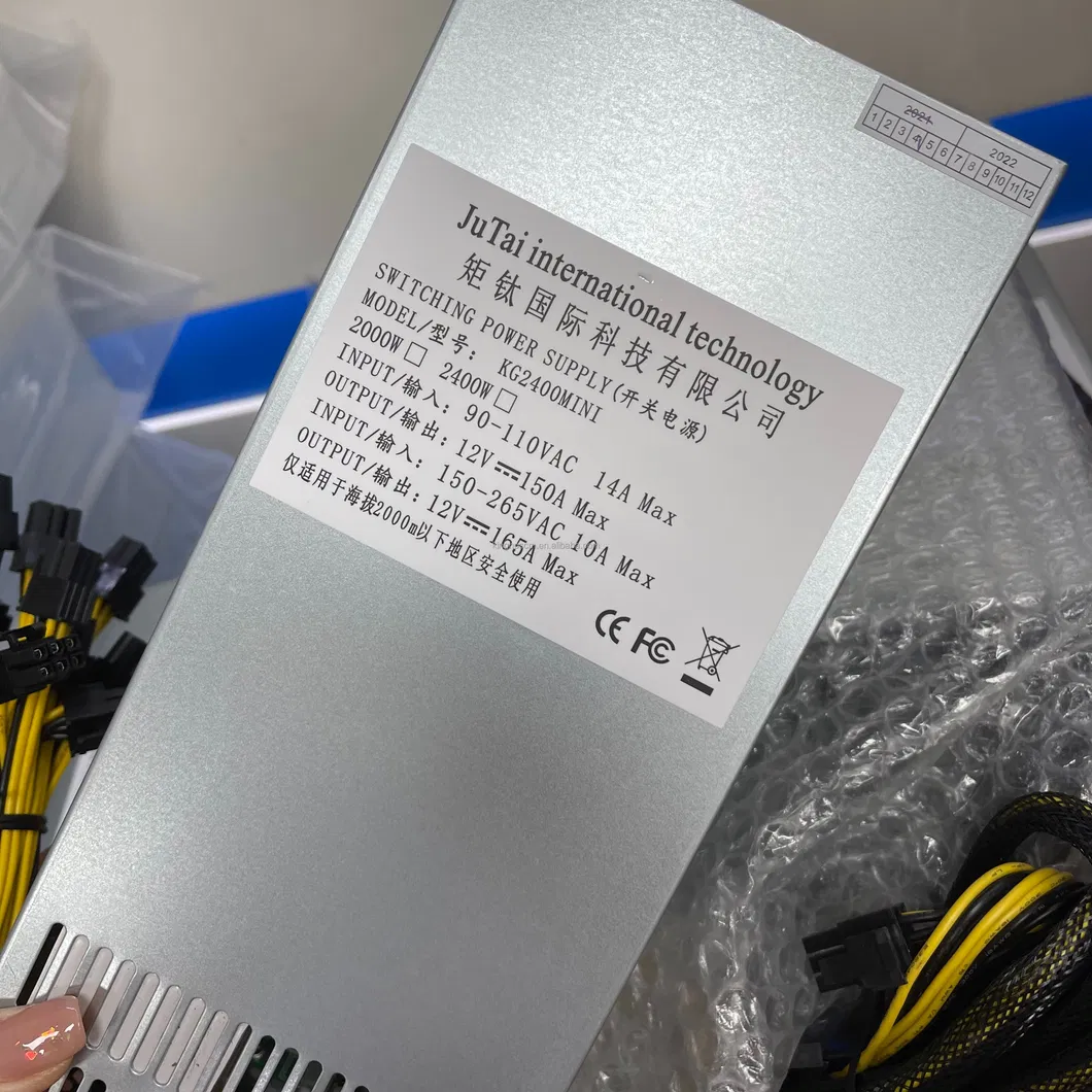 Bitcoin Antminer Official Power Supply Bitmain Antminer 1800W Apw3++-12-1600W High Power Supply 1600W for Bitcoin Litecoin Miner
