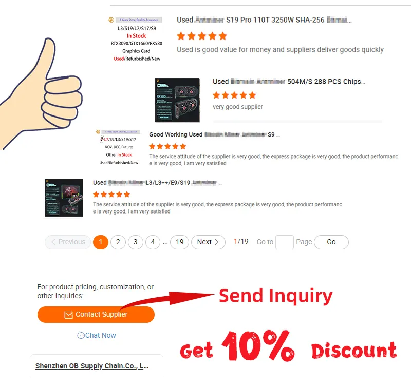 Bitmain Antminer L3+ 504mh L3++ 580mh with Power Supply PSU 504m 580m New Used Ltc Litecoin Miner