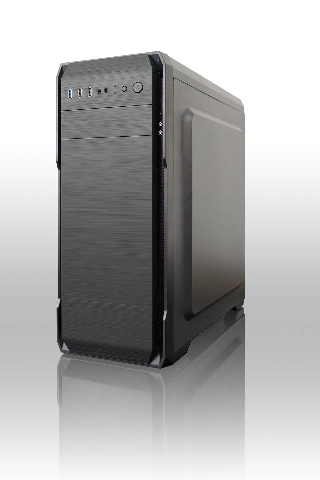 Computer PC Case ATX Case with Ce Tempered Glass acrylic Window RGB Fans