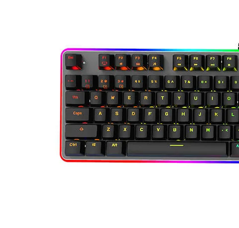 Cool Snake Pd703 Waterproof Ergonomic Arabic 108keys Keycaps Gaming Mechanical Keyboard Brinquedo Teclado De Computador