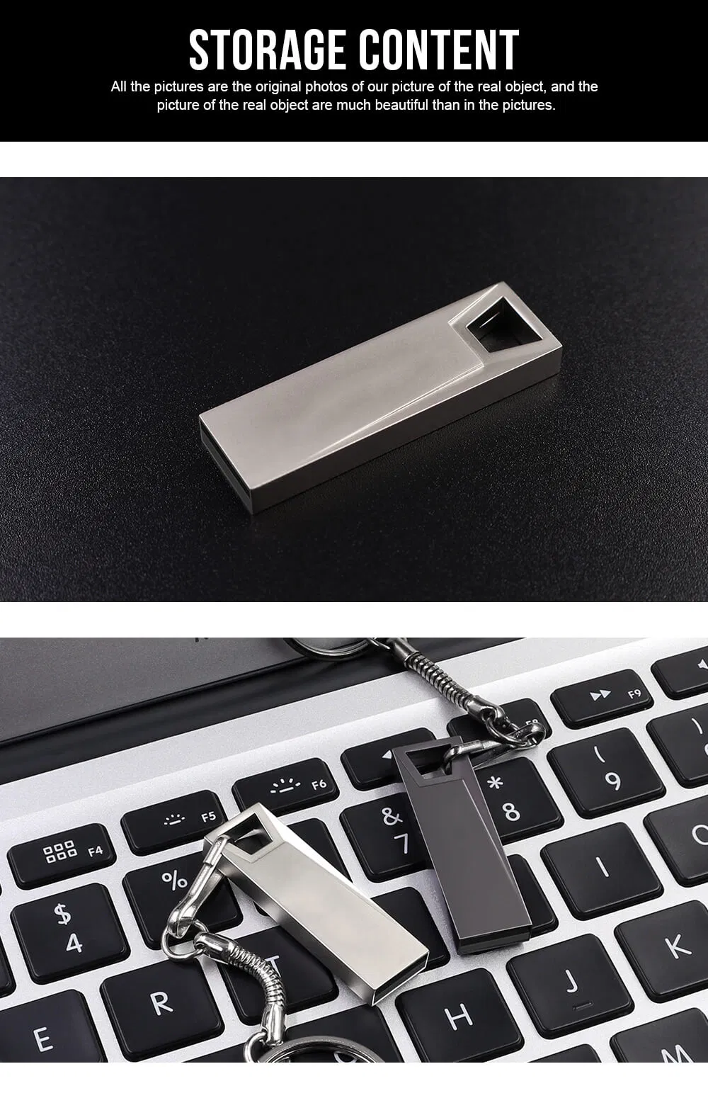 Custom Logo Gift Metal USB 16GB-32GB USB Memory Pen Drive 2.0/3.0 Flash Drive