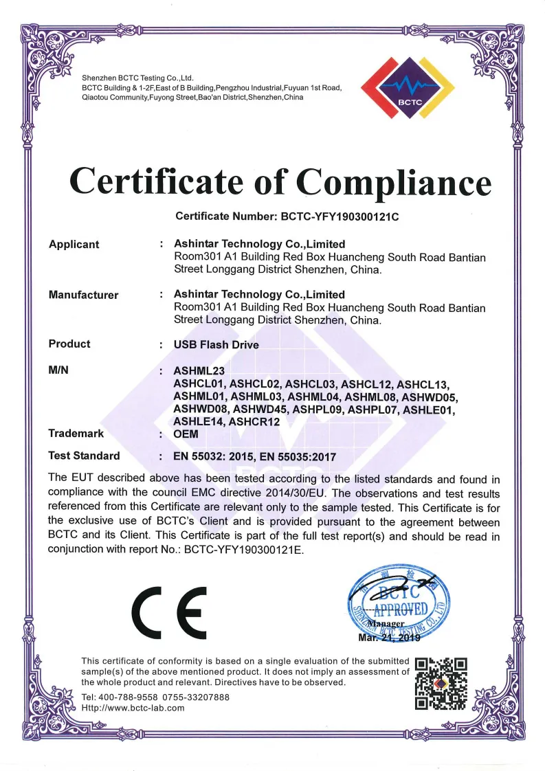 Customed LED Light USB Pen Drive Rose Gold Crystal USB Flash Drive