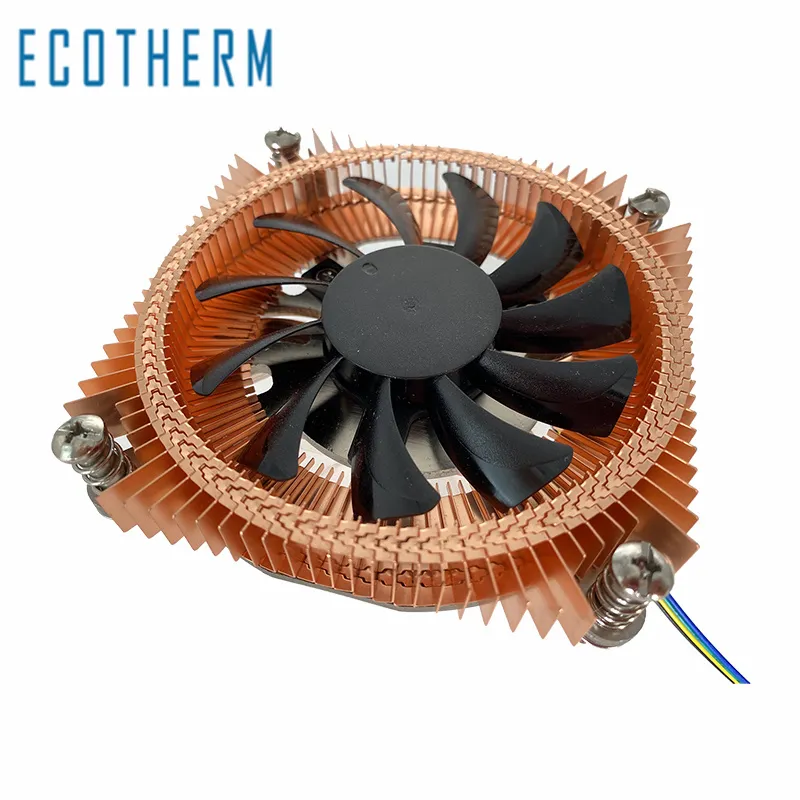 Customized Color 1155 1151 1150 Server CPU Cooler Heat Sink for Telecom Equipment Cooling