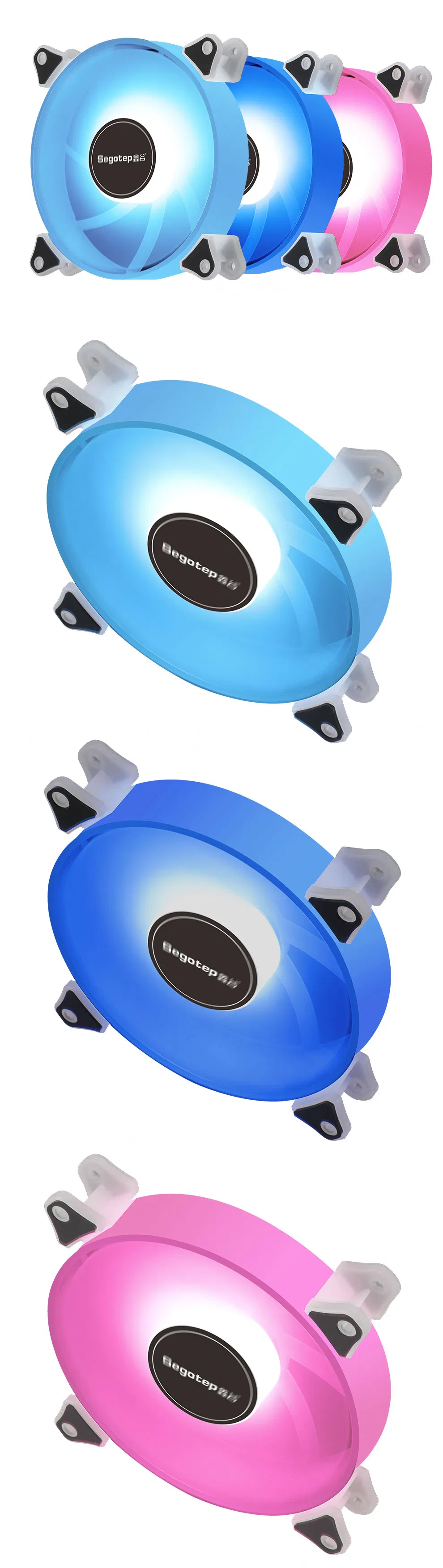 Export to Russia Square Fan Motor 12038 Industrial Axial Computer Cooling Fan