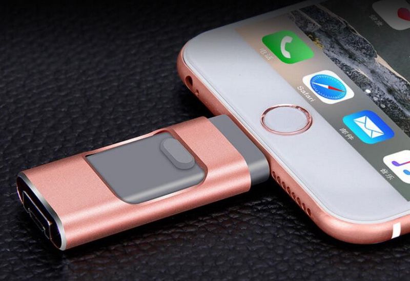 External Storage OTG Custom Logo USB Flash Drive for iPhone Android PC