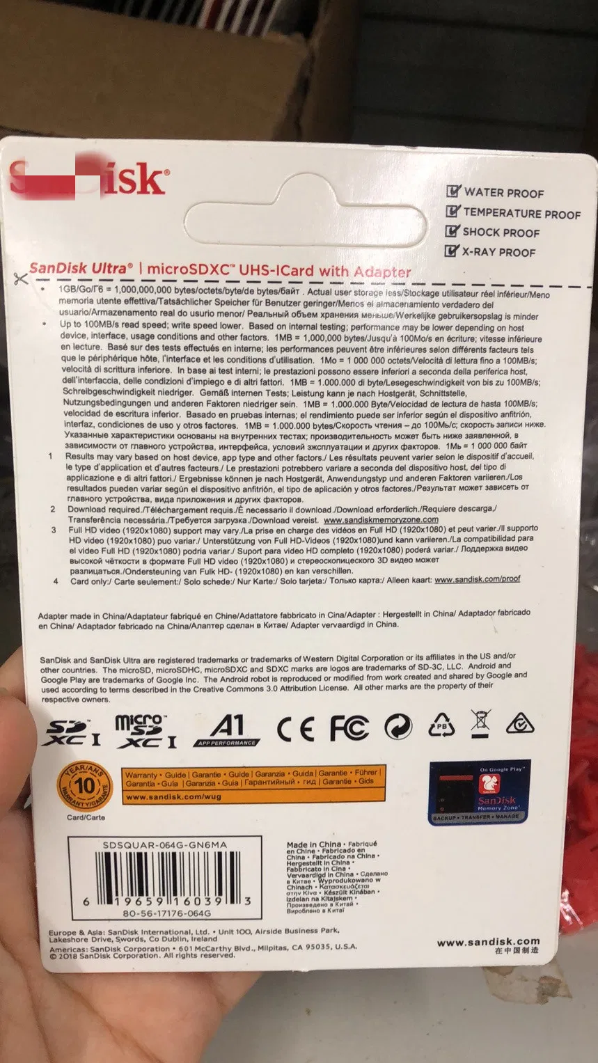 Extreme Plus SD Card A2 U3 V30 64GB 128GB 256GB Memory Card 160MB / S Class10 TF Flash Card Carte