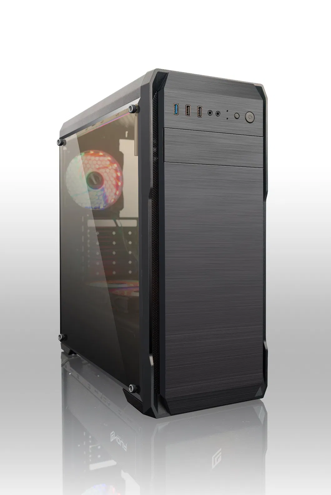 Factory OEM ATX Full New Computer Case PC Case with Ce and Tempered Glass