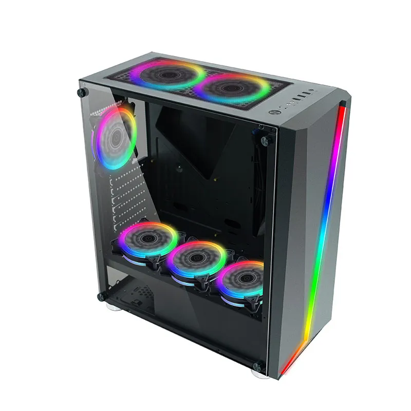 Factory Supply Glass Gaming Computer Chassis