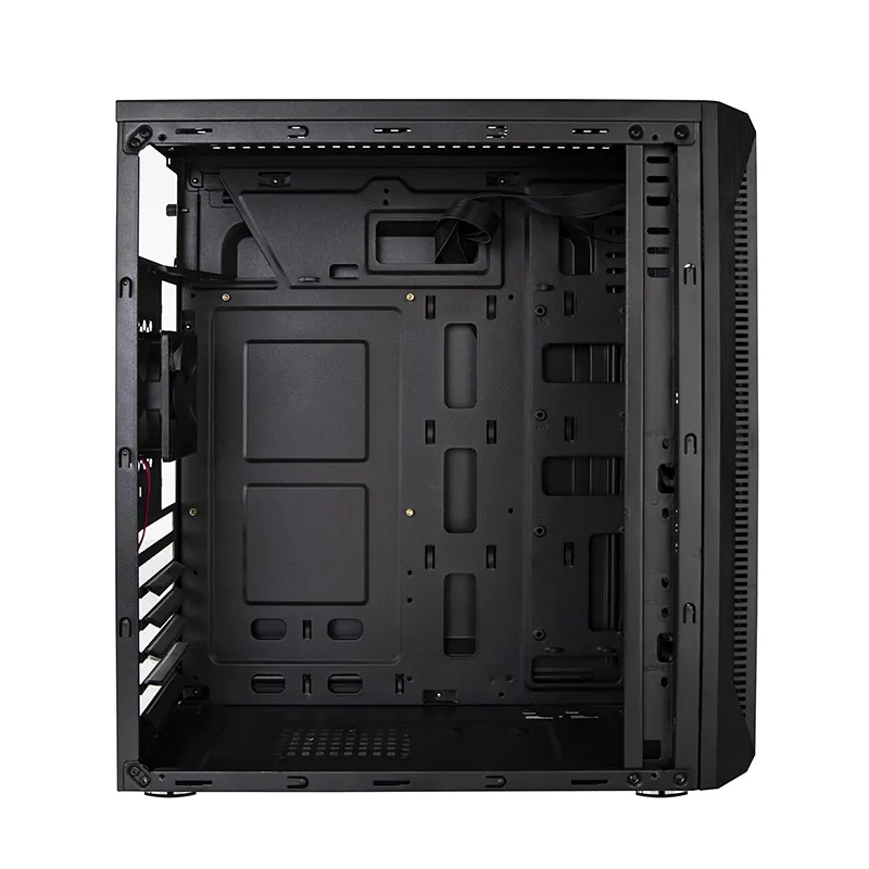 Good Performance Tempered Glass Iron Mesh Panel Cabinet Computer Case Gaming PC Case