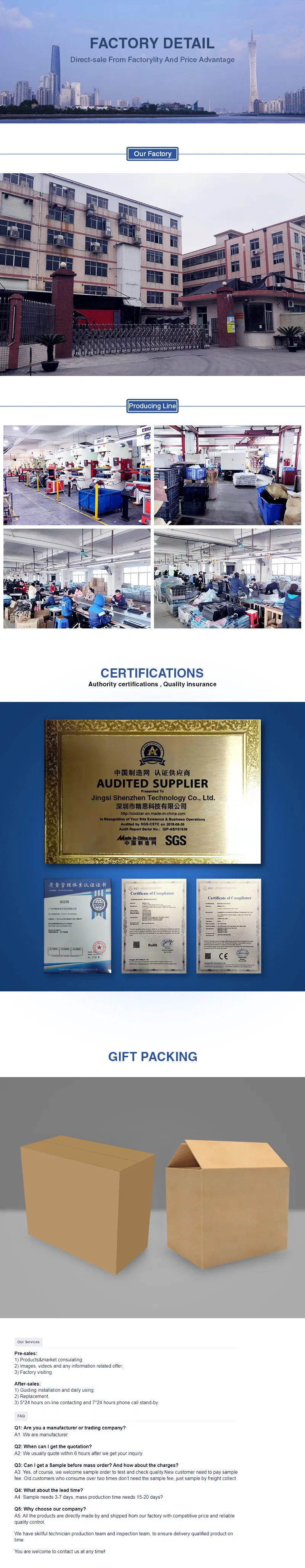 Good Performance Tempered Glass Iron Mesh Panel Cabinet Computer Case Gaming PC Case