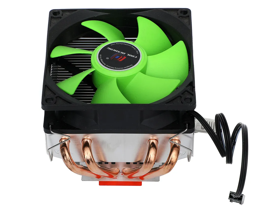 Heat Pipe Horizontal Blow Down Pressure Mute Color Lamp Fan Desktop Computer CPU Radiator AMD/1150/1151