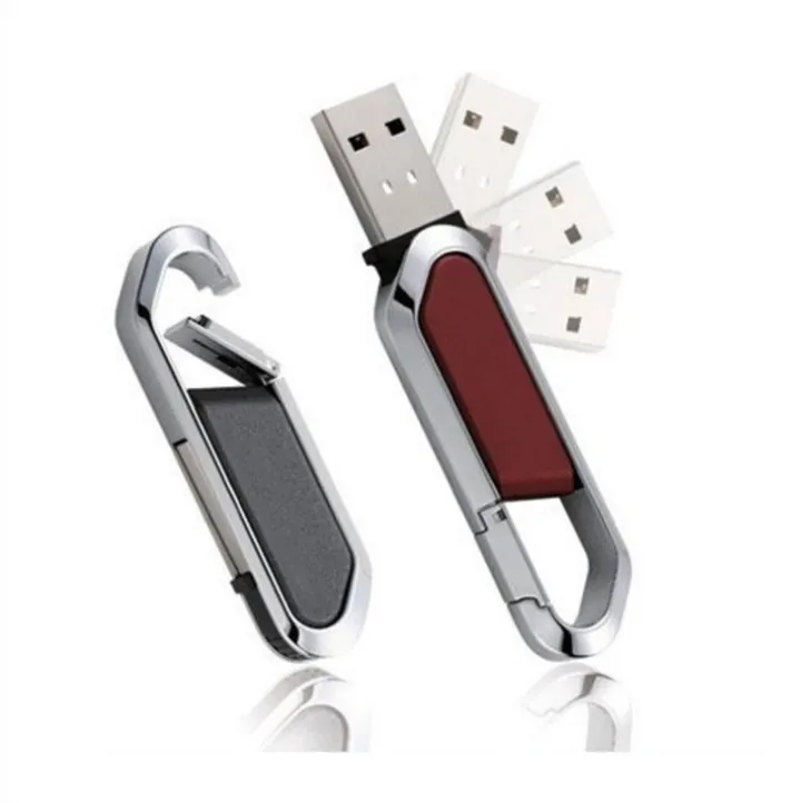 High-End Business Gifts Carabiner Shape USB Flash Drive, Climbing Hook USB Flash Memory