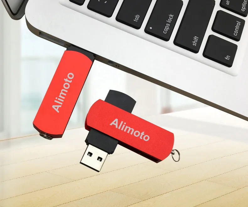 High Speed Real Capacity Custom Metal Twist USB Flash Drive USB 2.0