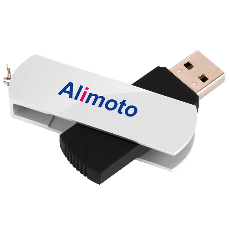 High Speed Real Capacity Custom Metal Twist USB Flash Drive USB 2.0