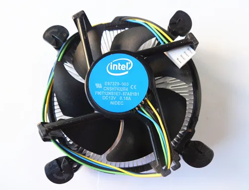 Intel Original CPU Fan I5 8400 for Socket LGA1200 LGA1155 LGA1151 LGA1150 LGA1156 12 Generation CPU Laminar Rh1 RM1 RS1 Socket LGA 1700 Alder Lake CPU 1170