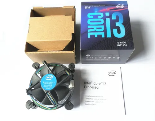 Intel Original I3 8100 CPU Fan for Socket LGA1200 LGA1155 LGA1151 LGA1150 LGA1156 12 Generation CPU Laminar Rh1 RM1 RS1 Socket LGA 1700 Alder Lake CPU 1170
