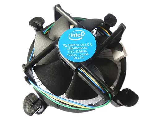 Intel Original I3 8100 CPU Fan for Socket LGA1200 LGA1155 LGA1151 LGA1150 LGA1156 12 Generation CPU Laminar Rh1 RM1 RS1 Socket LGA 1700 Alder Lake CPU 1170