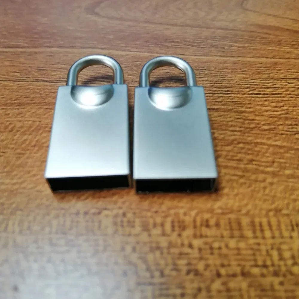 Lock Type USB U-Disk Manufacturer Customized Metal Lock Type USB Flash Drive