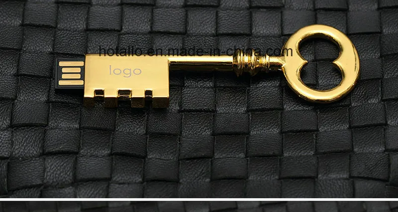 Metal Key Shape USB Flash Drive USB Memory