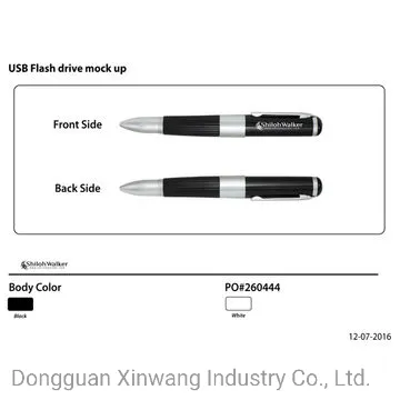 Metallic 64GB U Disk Pen Drive USB 2.0 Imprinted with Logo Printed