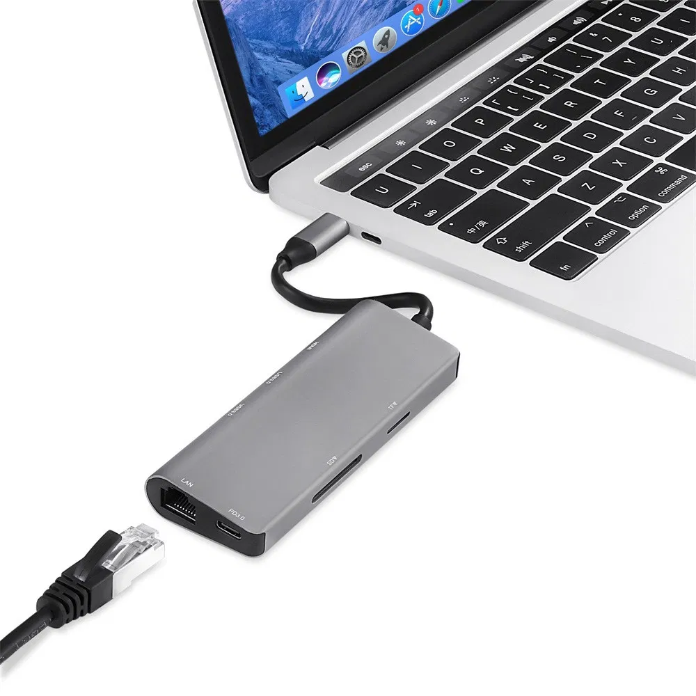 Multi Ports Type C Hub 7in 1