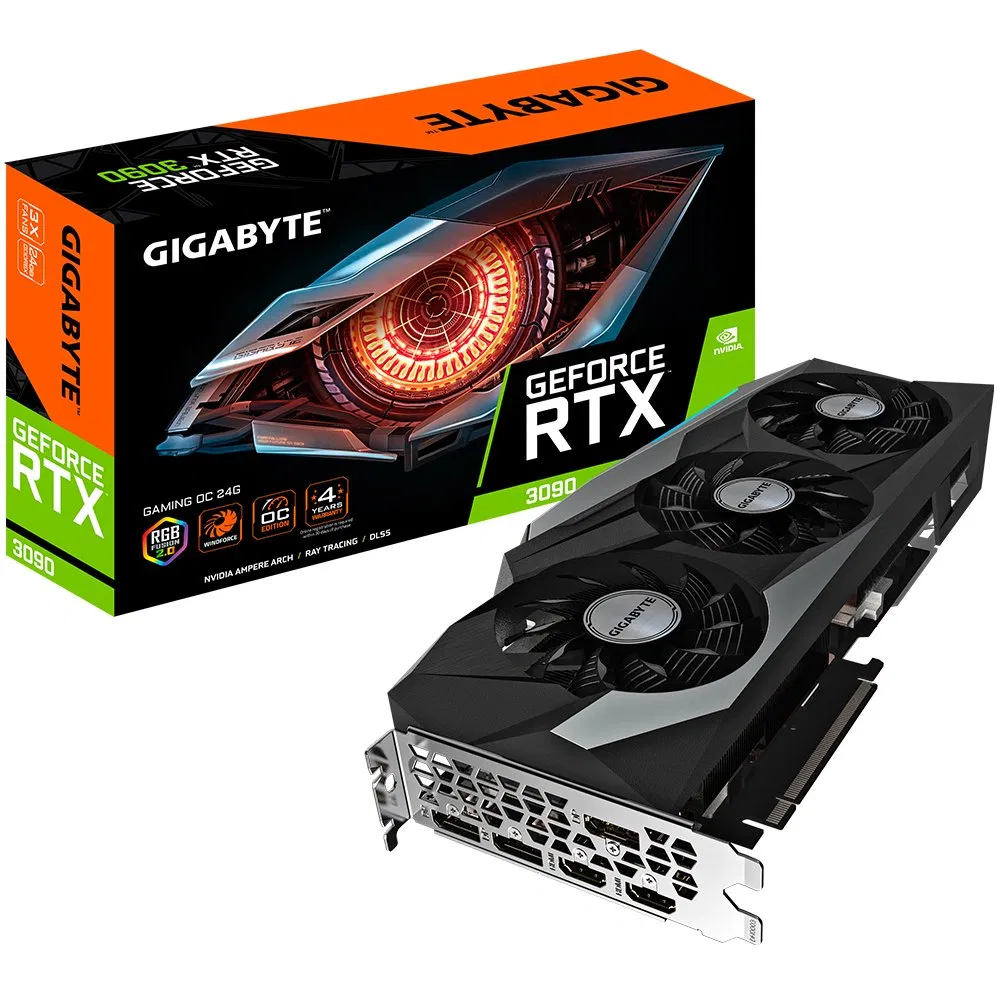 New Graphics Card Geforce Rog Strix Rtx 3060 3070 3080 3090 30 Series 1890 MHz GPU for Gaming Desktop