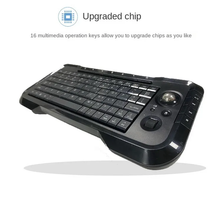 Newest Products G15 Teclado Mecanico Wireless Handheld Gaming Mechanical Keyboard with Track Ball