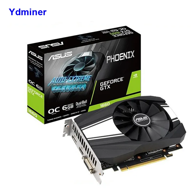 Nvidia GPU Gddr5 1660 Super 6GB 8GB Graphics Card for Gaming PC