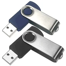 Popular USB Drive Swivel/Rotating Metal+ABS Memory Stick U-Disk