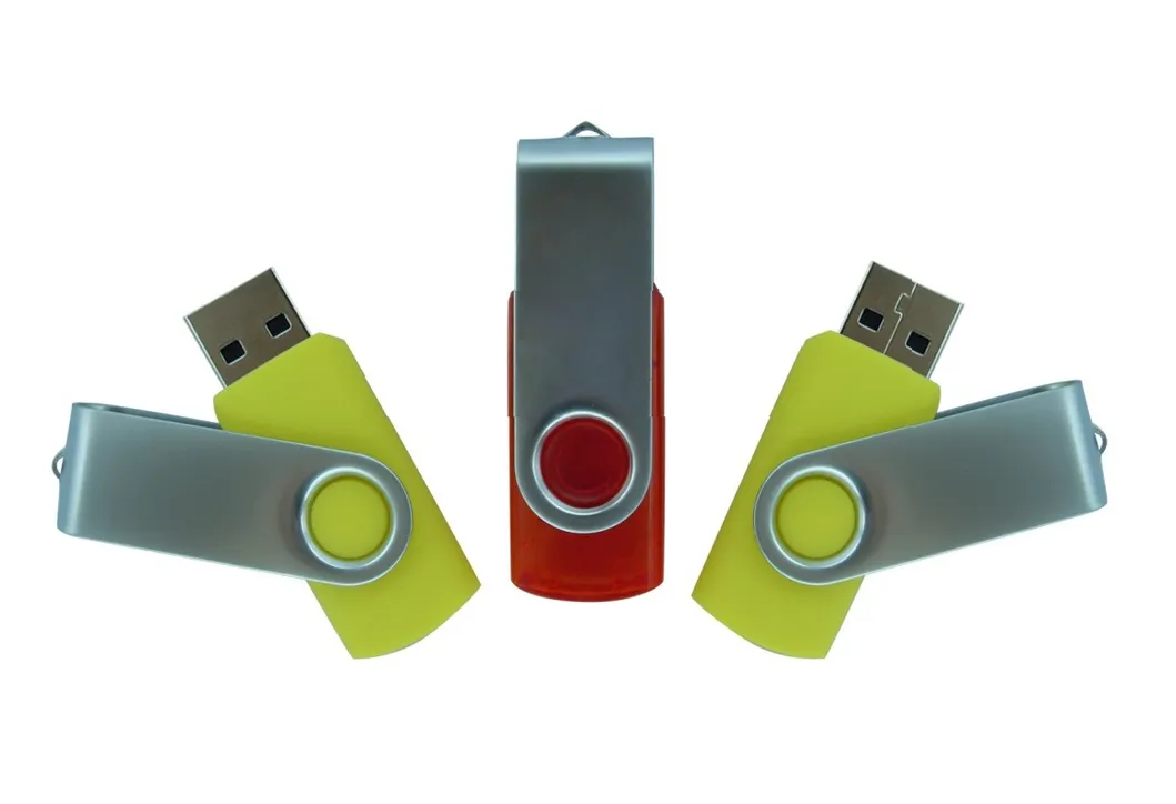 Popular USB Drive Swivel/Rotating Metal+ABS Memory Stick U-Disk