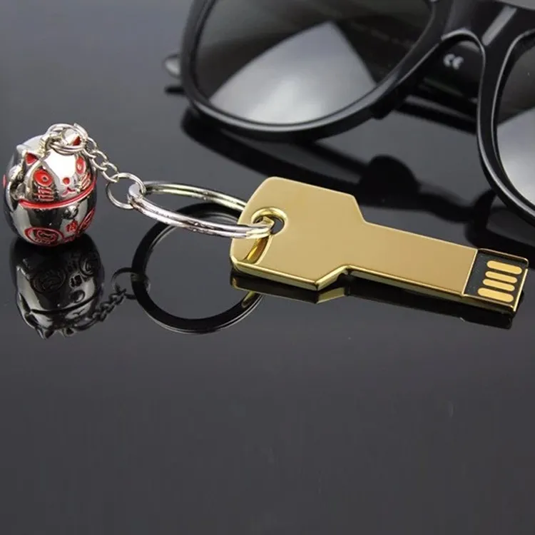 Portable USB Key Flash Drive 8GB 16GB USB2.0 3.0 with Custom Logo