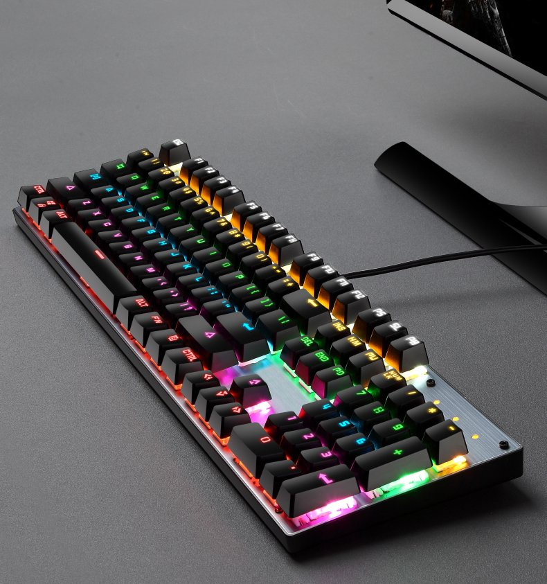 RGB Backlit Wired Gaming Mechanical Keyboard and Teclado Y Mouse Combo Set RGB Backlit Wired Gaming Mechanical Keyboard and Teclado Y Mouse Combo Set