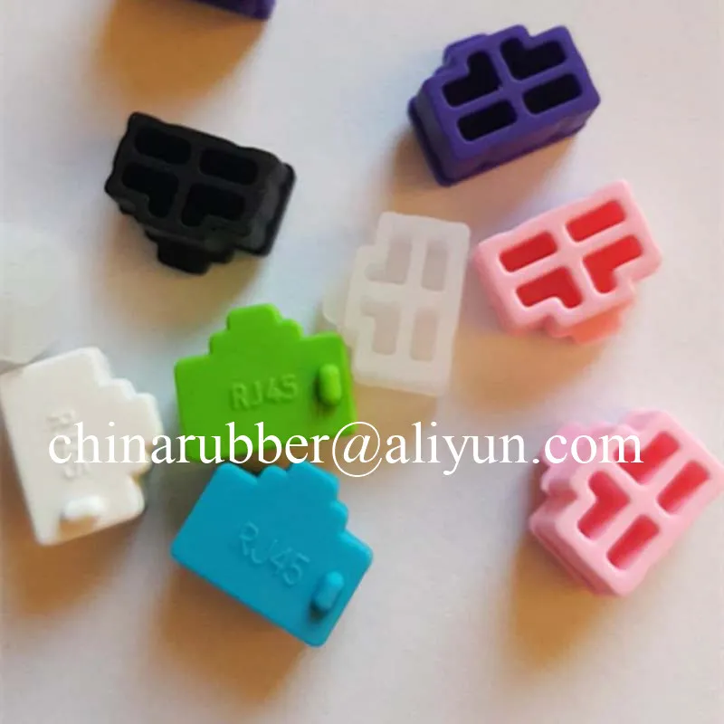 Rubber Plugs and Silicone Rubber Dust Covers for HDMI, RJ45, USB Port