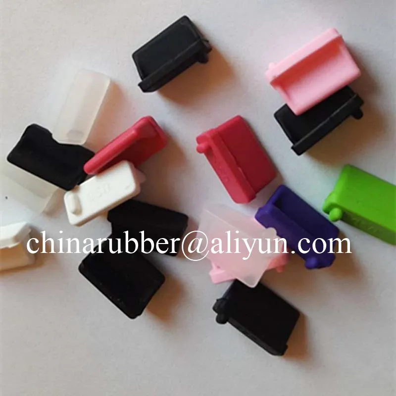 Rubber Plugs and Silicone Rubber Dust Covers for HDMI, RJ45, USB Port