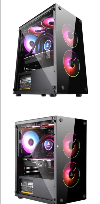 Segotep Widerm1 Motherboard DIY Business Office Household Silent ATX MID-Tower Gaming PC Computer Case