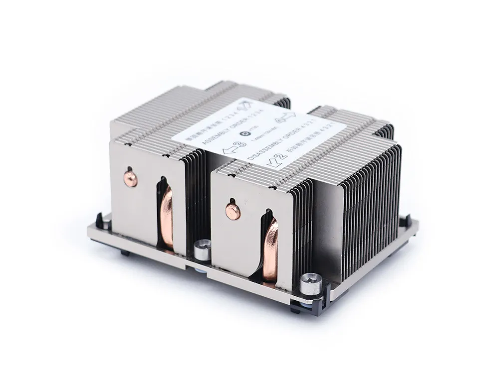 Standard 205W Intel Fclga 3647 Narrow Ilm Server CPU Cooler