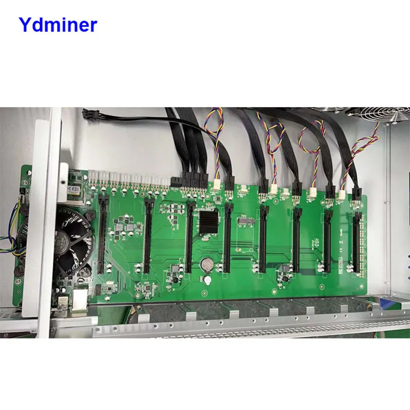 Stock Ethereum Graphic Card 8GPU for Eth / Ltc / Zec Crypto Currency Mining Rig