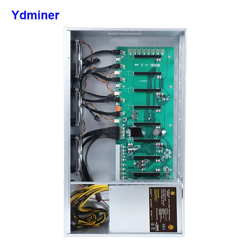 Stock Ethereum Graphic Card 8GPU for Eth / Ltc / Zec Crypto Currency Mining Rig