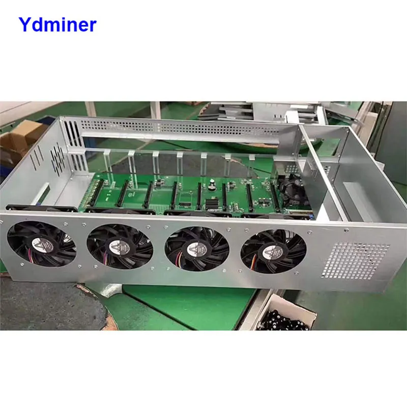 Stock Ethereum Graphic Card 8GPU for Eth / Ltc / Zec Crypto Currency Mining Rig